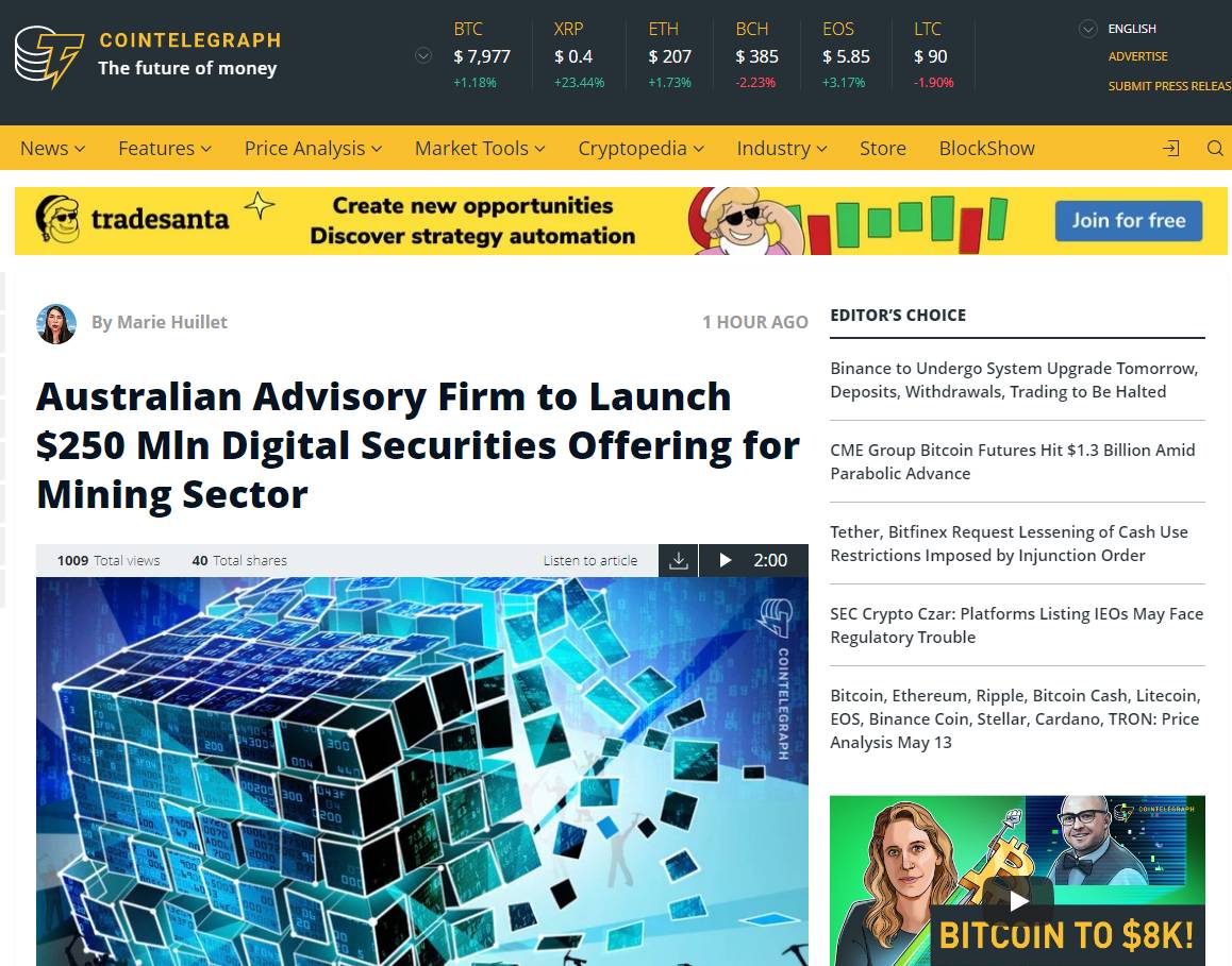 Cointelegraph #14 May 2019
