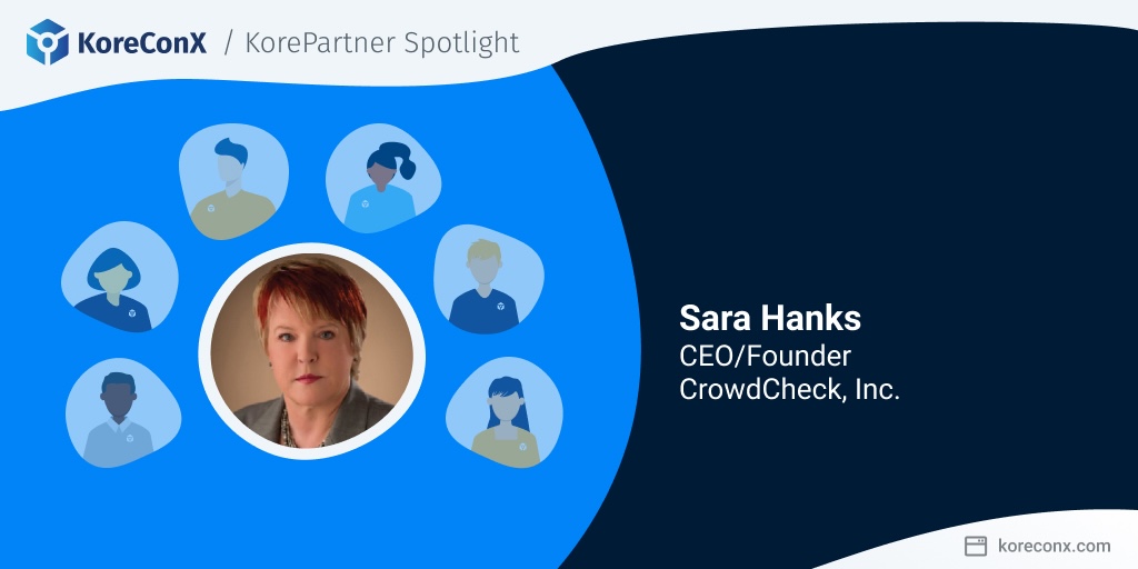 KorePartner Spotlight: Sara Hanks, CEO of CrowdCheck