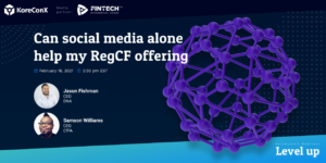Can social media alone help my RegCF offering