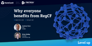 Why everyone benefits from RegCF