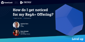 How do I get noticed for my RegA+ Offering