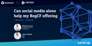 Can social media alone help my RegCF offering