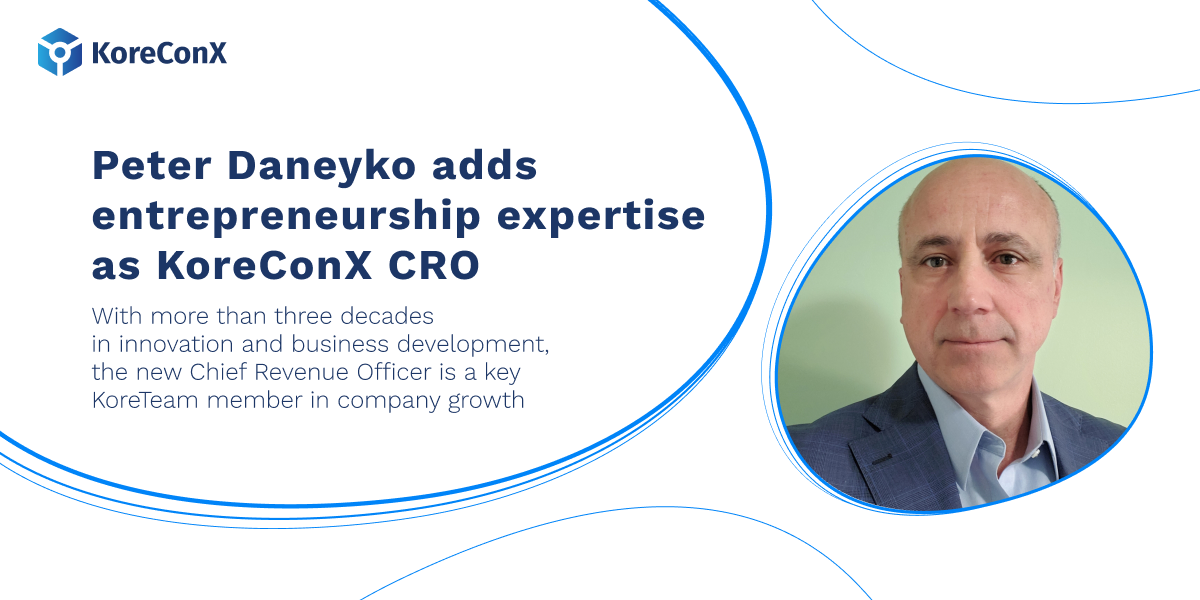 Peter Daneyko Adds Entrepreneurship Expertise as KoreConX CRO