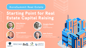Starting Point for Real Estate Capital Raising